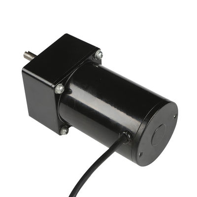 24V Brushed DC Geared Motor Micro 100-300w 80JB+76ZYT สำหรับโฆษณากลางแจ้งกำลังสูง