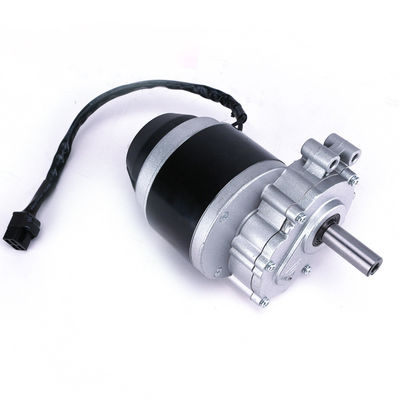 มอเตอร์รถเข็นลดความเร็วสองระดับมอเตอร์เกียร์แม่เหล็กถาวรความเร็วต่ำ 250W 24V