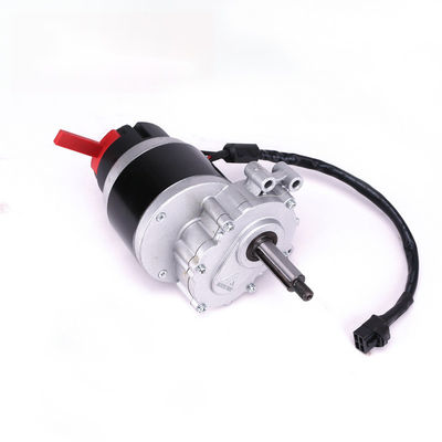 มอเตอร์รถเข็นลดความเร็วสองระดับมอเตอร์เกียร์แม่เหล็กถาวรความเร็วต่ำ 250W 24V