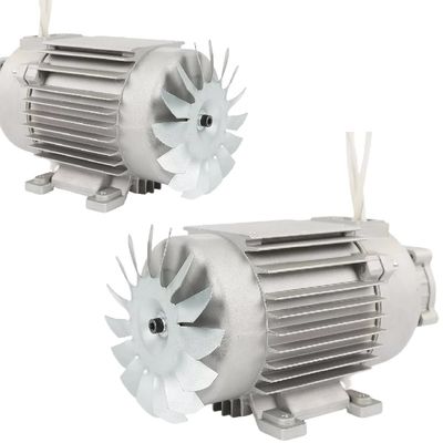 มอเตอร์เหนี่ยวนำ AC เฟสเดียว 1300w 120V / 60Hz 3450rpm สำหรับเครื่องซักผ้าแรงดันสูง