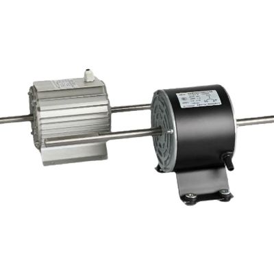 1hp มอเตอร์พัดลมเพลาคู่ 750W สามเฟส 800-1300rpm มอเตอร์พัดลมคอนเดนเซอร์เชิงพาณิชย์