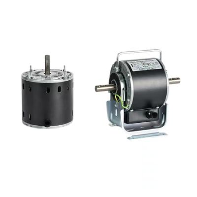 มอเตอร์โบลเวอร์ AC เพลาคู่ 50-300w 60hz ฝาครอบเหล็กเดี่ยวหรือสามเฟส