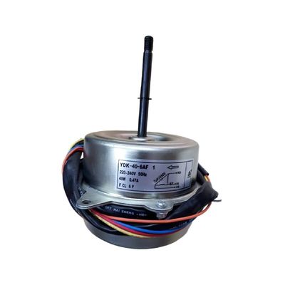 1-1.5p Split Air Conditioner Fan Motor YDK40-6F Capacitor Run 9000-12000BTU สำหรับเครื่องปรับอากาศในห้อง