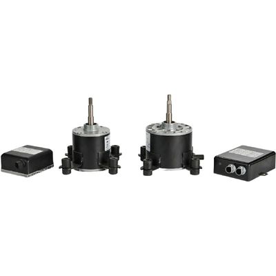 40-120W มอเตอร์ DC เพลาเดียว EC มอเตอร์ไร้แปรง 800-3000 รอบต่อนาทีสำหรับเครื่องปรับอากาศพัดลมคอยล์คาสเซ็ตต์