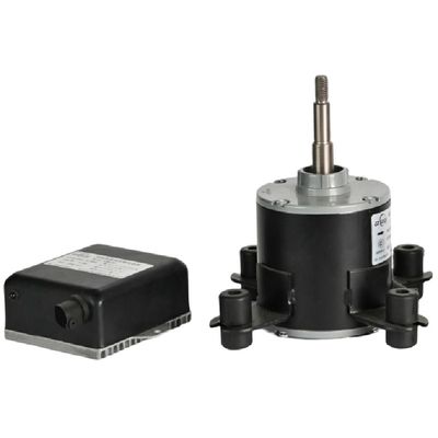 40-120W มอเตอร์ DC เพลาเดียว EC มอเตอร์ไร้แปรง 800-3000 รอบต่อนาทีสำหรับเครื่องปรับอากาศพัดลมคอยล์คาสเซ็ตต์