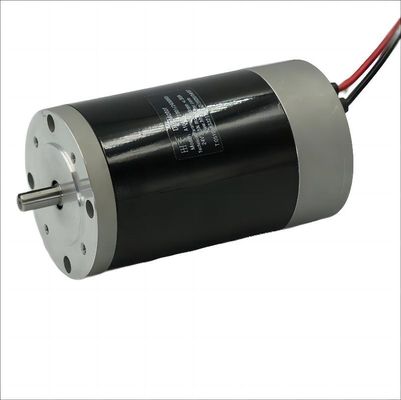 3500rpm แม่เหล็กถาวรแปรงมอเตอร์กระแสตรง 24-48V มอเตอร์เกียร์ 100ZYT สำหรับเครื่องรับดอกไม้