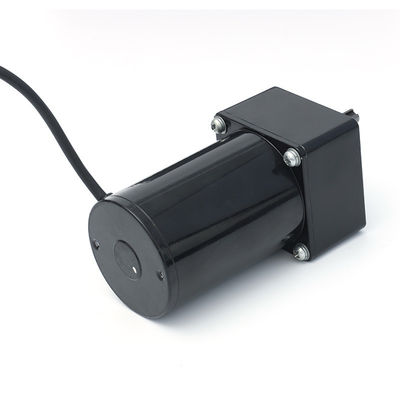 24V Brushed DC Geared Motor Micro 100-300w 80JB+76ZYT สำหรับโฆษณากลางแจ้งกำลังสูง
