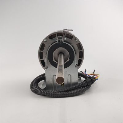 มอเตอร์พัดลมหน่วย AC กลาง 100-220V หนึ่งเฟส 10-120W เฟสเดียวพร้อมเปลือกติดตั้งสำหรับการจัดการอากาศ