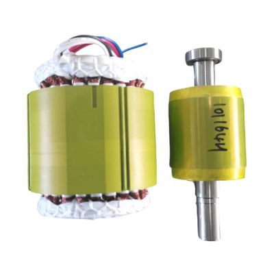 250W 370W 550W 119W สเตเตอร์มอเตอร์ AC ขนาดเล็กเฟสเดียวและโรเตอร์สำหรับวาล์วไฟฟ้า