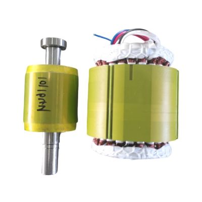 250W 370W 550W 119W สเตเตอร์มอเตอร์ AC ขนาดเล็กเฟสเดียวและโรเตอร์สำหรับวาล์วไฟฟ้า