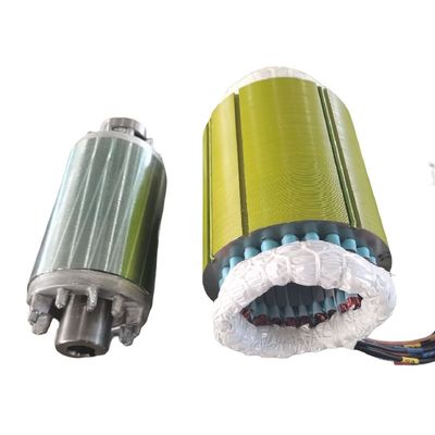 200-3000W มอเตอร์ปั๊มน้ำสามเฟส Submersible 1500-3000rpm สำหรับ Fluid Pump