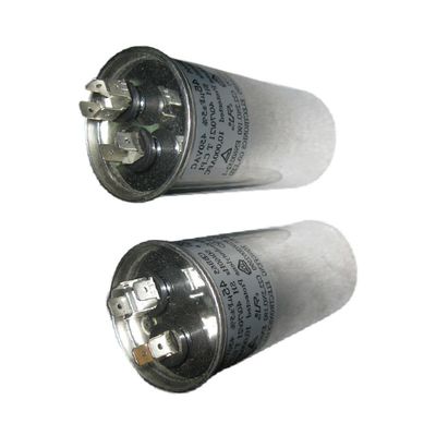 20-80Uf AC Motor Start Capacitors Explosion Proof Single Oval Run Capacitor สำหรับตัวกรองเอาต์พุต