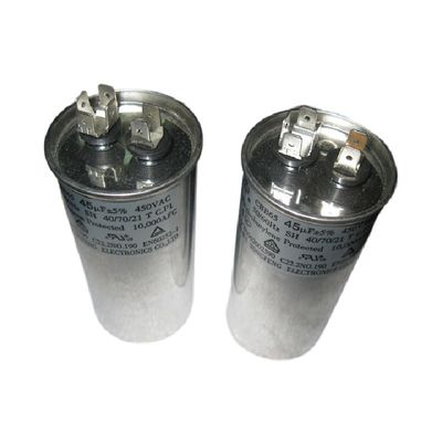 20-80Uf AC Motor Start Capacitors Explosion Proof Single Oval Run Capacitor สำหรับตัวกรองเอาต์พุต