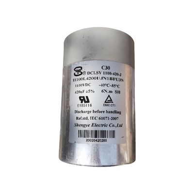 50 60hz AC ตัวเก็บประจุมอเตอร์ไฟฟ้า 450vac 1/40/70/21uf Cbb61 สำหรับพัดลม