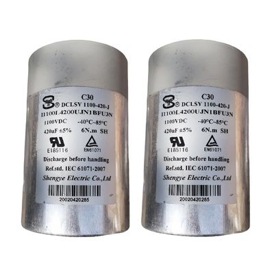 50 60hz AC ตัวเก็บประจุมอเตอร์ไฟฟ้า 450vac 1/40/70/21uf Cbb61 สำหรับพัดลม