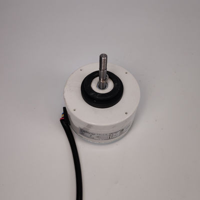 AC BLDC มอเตอร์ DC24V 10-250W 800-1400 RPM บางเฉียบสำหรับพัดลมคอยล์ยูนิตใบพัดแบบ Cross-Flow