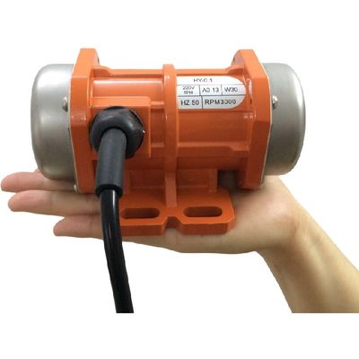 มอเตอร์สั่นขนาดเล็กแบบเหนี่ยวนำเฟสเดียว 30W-120W เครื่องสั่นขนาดเล็กความเร็วควบคุมการสั่นสะเทือนหน้าจอสั่น