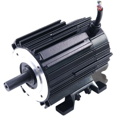 มอเตอร์ BLDC แม่เหล็กถาวรกำลังสูง 750W 3000W การติดตั้งหน้าแปลนเท้า (B34-90mm)