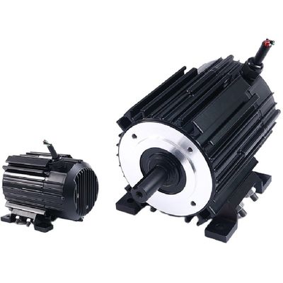 มอเตอร์ BLDC แม่เหล็กถาวรกำลังสูง 750W 3000W การติดตั้งหน้าแปลนเท้า (B34-90mm)