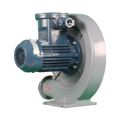 เงิน / สีเทา Centrifugal Blower Fan 1000-3000RPM สําหรับการเจาะและการจัดส่งอากาศ