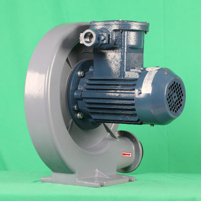 เงิน / สีเทา Centrifugal Blower Fan 1000-3000RPM สําหรับการเจาะและการจัดส่งอากาศ